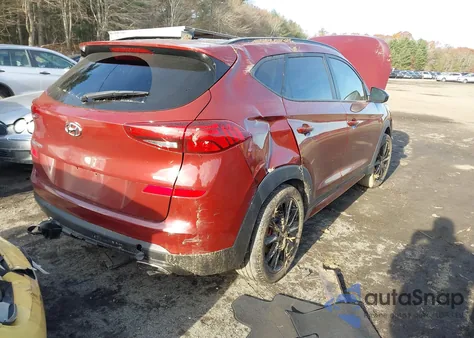 2019 Hyundai Tucson Night из США, поврежденный, VIN KM8J3CAL7KU018525